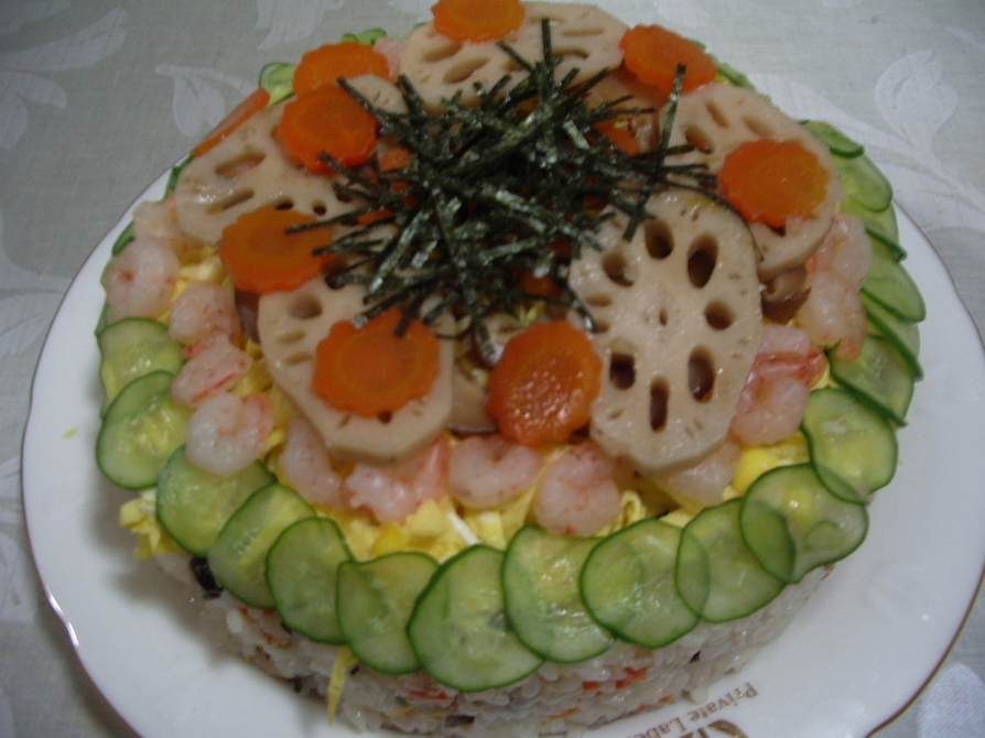 デコレーション✿ちらし寿司の画像