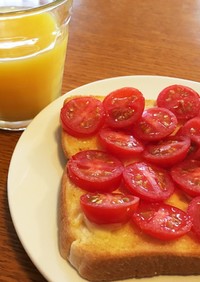 簡単絶品☆塩トマトトースト
