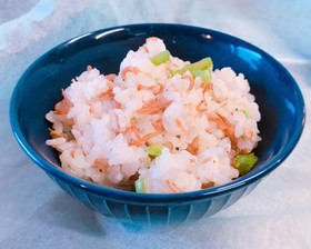 簡単!大根の葉と釜揚げしらすの混ぜご飯