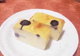 低糖質♡おからの濃厚ベリーチーズケーキ
