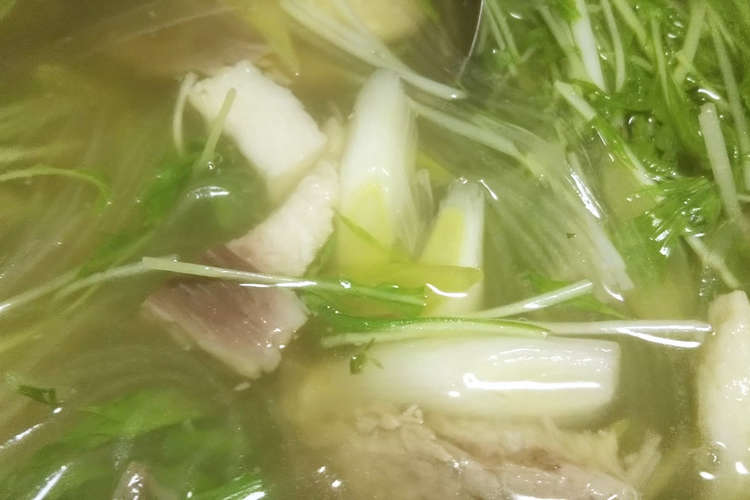 鯨さえずりのはりはり鍋 レシピ 作り方 By たーぼのはは クックパッド 簡単おいしいみんなのレシピが361万品