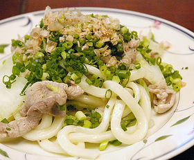 居酒屋風 白菜の焼うどん