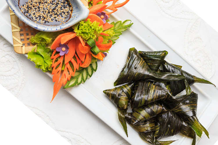 鶏肉のパンダンリーフ包み揚げ レシピ 作り方 By タイ国大使館商務部 クックパッド