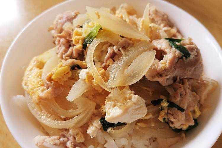 ヘルシー 豚肉とたっぷり野菜の他人丼 レシピ 作り方 By チャレンジやっぴ クックパッド