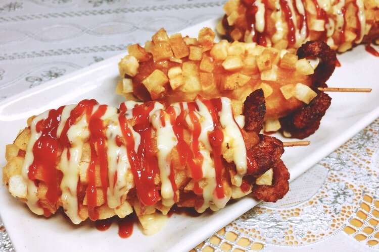 ポテトチーズドッグをｈｍで簡単に レシピ 作り方 By にゃん クックパッド 簡単おいしいみんなのレシピが376万品