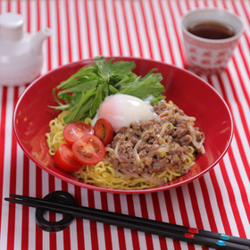 甘酒で!アレンジ☆簡単汁なし担々麺