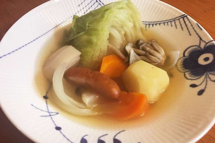 野菜たっぷり ポトフ レシピ 作り方 By テラら クックパッド