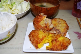 かぼちゃクリームコロッケ