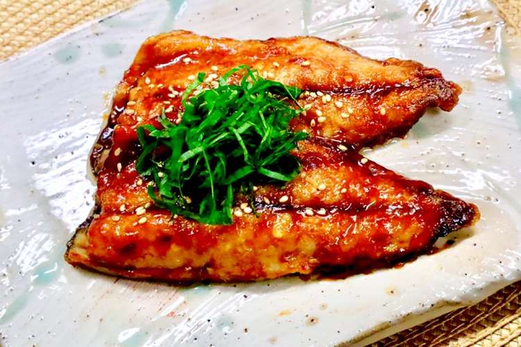 あじの蒲焼き フライパンで簡単 レシピ 作り方 By ローズ ローズ06 クックパッド 簡単おいしいみんなのレシピが354万品