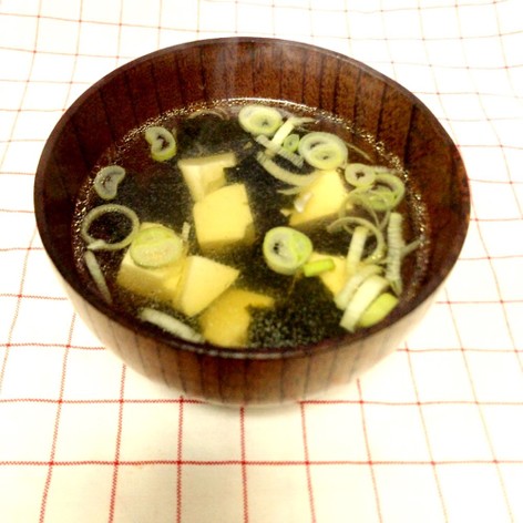 豆腐の韓国風スープ