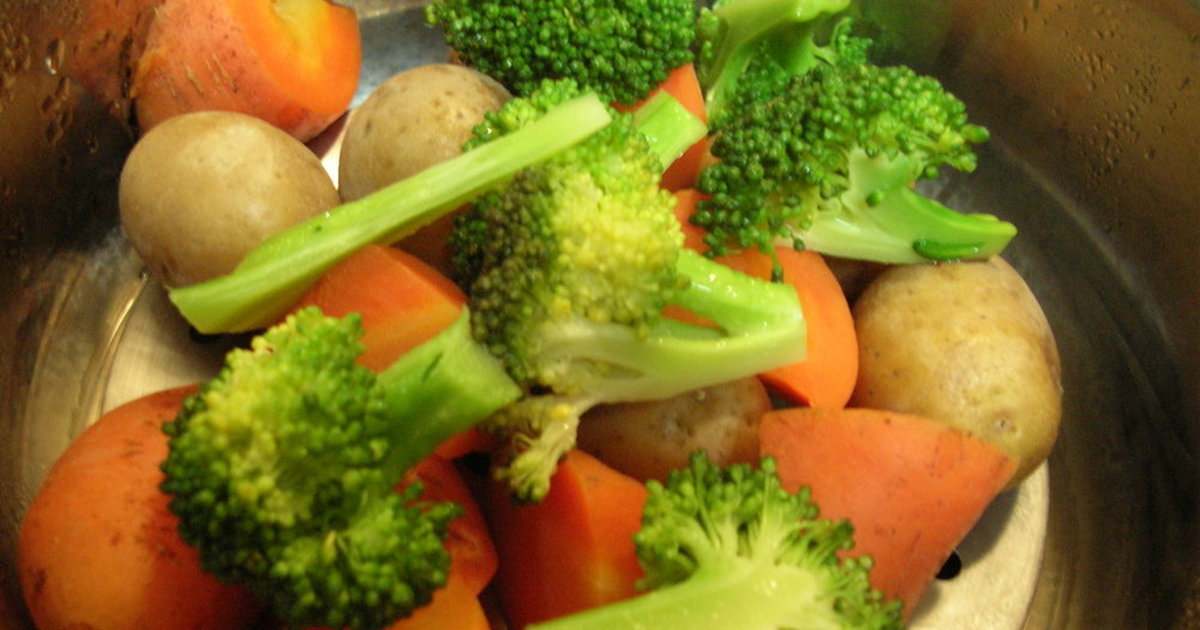 圧力鍋で簡単温野菜 レシピ 作り方 By このあのり クックパッド