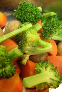 圧力鍋で簡単温野菜