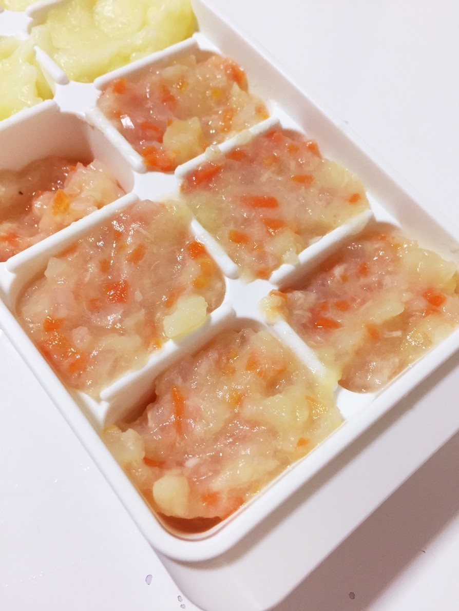 ツナ入りポテトサラダ☆離乳食中期の画像
