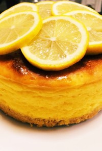 さっぱり簡単レモンチーズケーキ