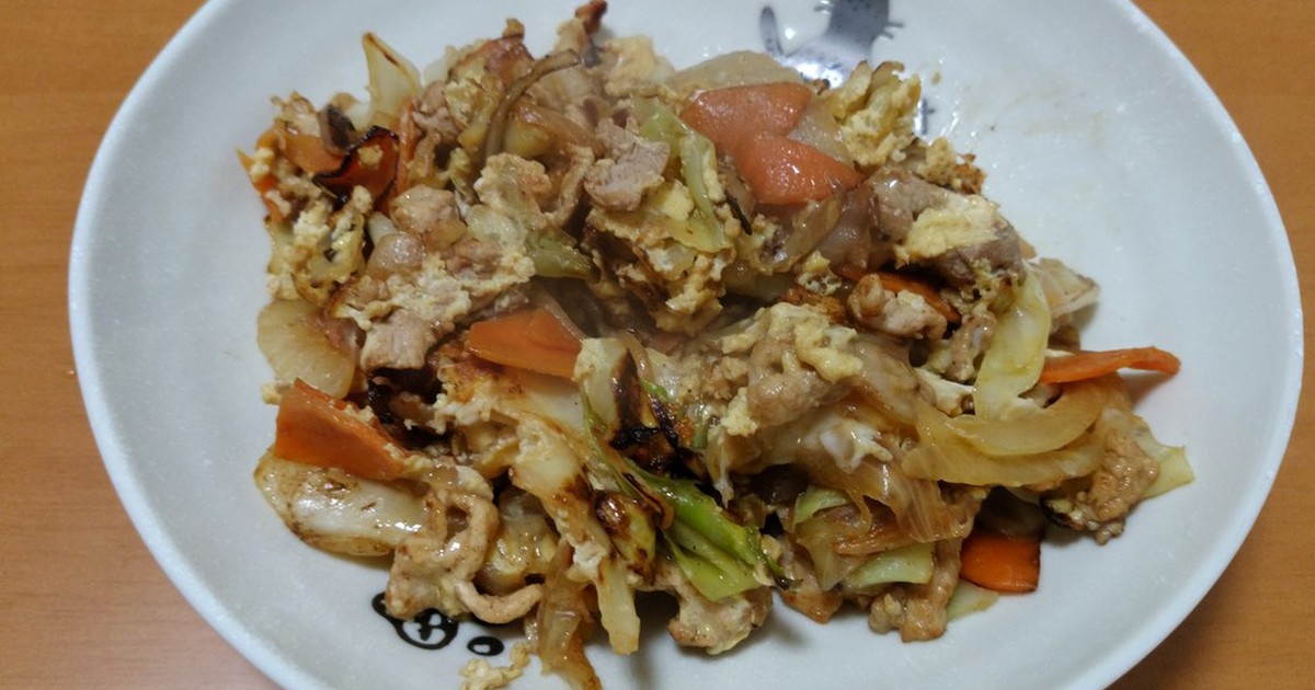 カット野菜で卵とじ肉野菜炒め レシピ・作り方 By すまくっく 【クックパッド】 簡単おいしいみんなのレシピが363万品