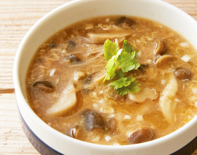 きのこの中華スープの画像
