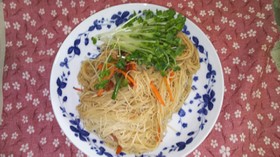 そうめんチャンプルー焼きそば