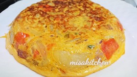 フライパンで簡単❤️スパニッシュオムレツ