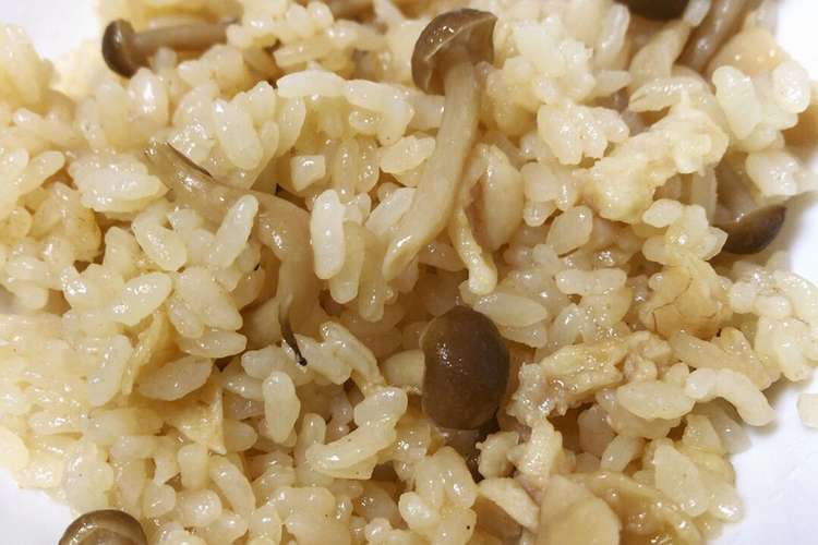 安い おいしい 鶏皮の炊き込みご飯 レシピ 作り方 By ぴょんちー クックパッド