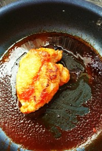 鶏むね肉の簡単ケチャップ照り焼き