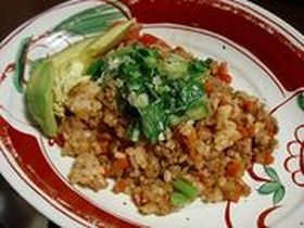 ピリ辛♪コチュジャン納豆チャーハン