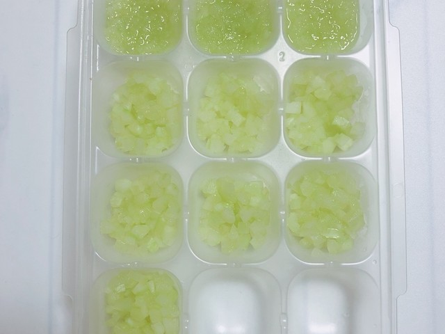 離乳食 中期 レンジできゅうり レシピ 作り方 By Fuu Mama クックパッド
