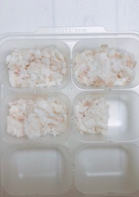 【離乳食初期】白身魚ペースト（かれい）