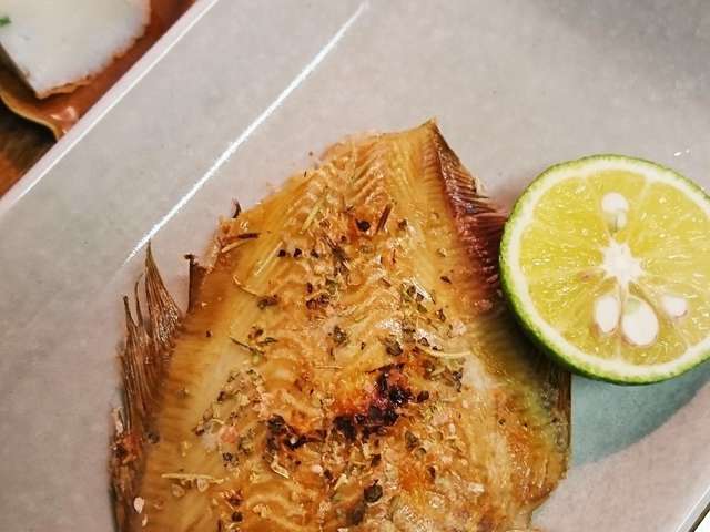 ぜいたく赤カレイ 塩焼き 最高の花の画像 ぜいたく赤カレイ 塩焼き 最高の花の画像