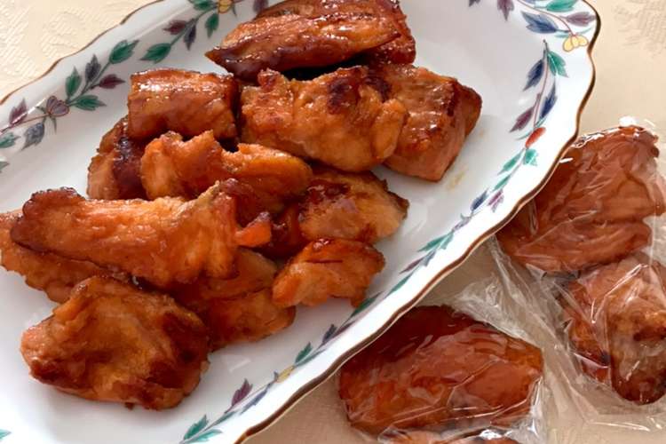 簡単 お弁当のおかず 鮭の照り焼き レシピ 作り方 By クックマミーm クックパッド 簡単おいしいみんなのレシピが360万品