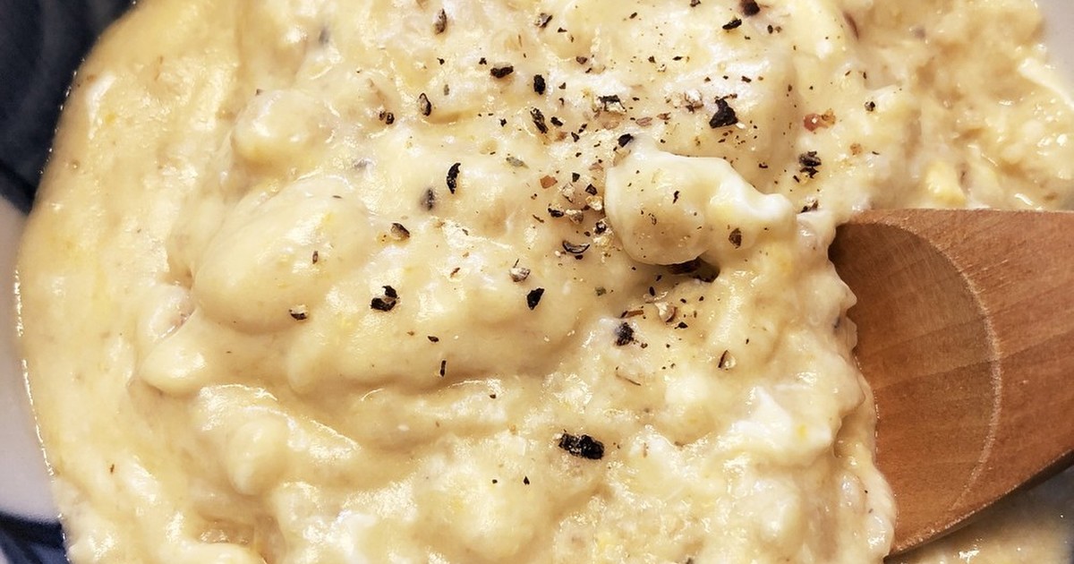 超簡単 オートミールの豆乳チーズリゾット レシピ 作り方 By びーんずcook クックパッド 簡単おいしいみんなのレシピが352万品
