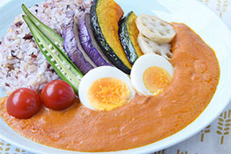三十三雑穀米カレー夏野菜たっぷり レシピ 作り方 By くまもと風土 クックパッド