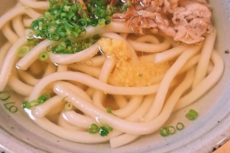 肉 うどん レシピ 人気