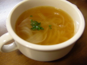 とろとろ&甘いオニオンスープ