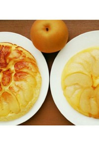 【覚え書き】和梨と林檎のキャラメリゼ