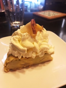 スイートポテトとリンゴのプリンケーキ