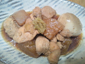 鶏むね肉と大根の炊いたん