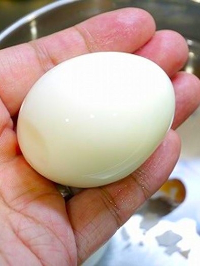 簡単！ゆで卵の作り方☆煮方～殻の剥き方の写真