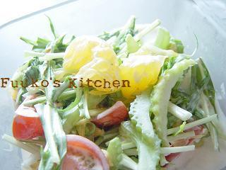 シャキシャキ野菜のサラダの画像