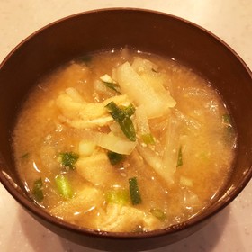 定番!大根と油揚げのお味噌汁