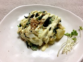 鉄分補給☆ほうれん草グリーンポテトサラダ