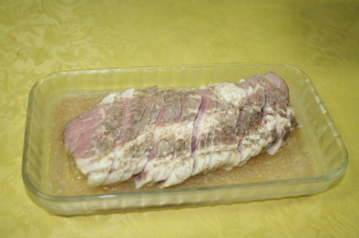 豚かたまり肉　炊飯器　低温調理　常備の写真