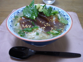 漬けマグロ茶漬け