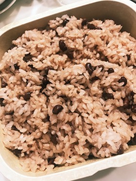 圧力鍋で簡単☆お赤飯