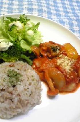 チキンカチャトーラ 煮込むだけ。