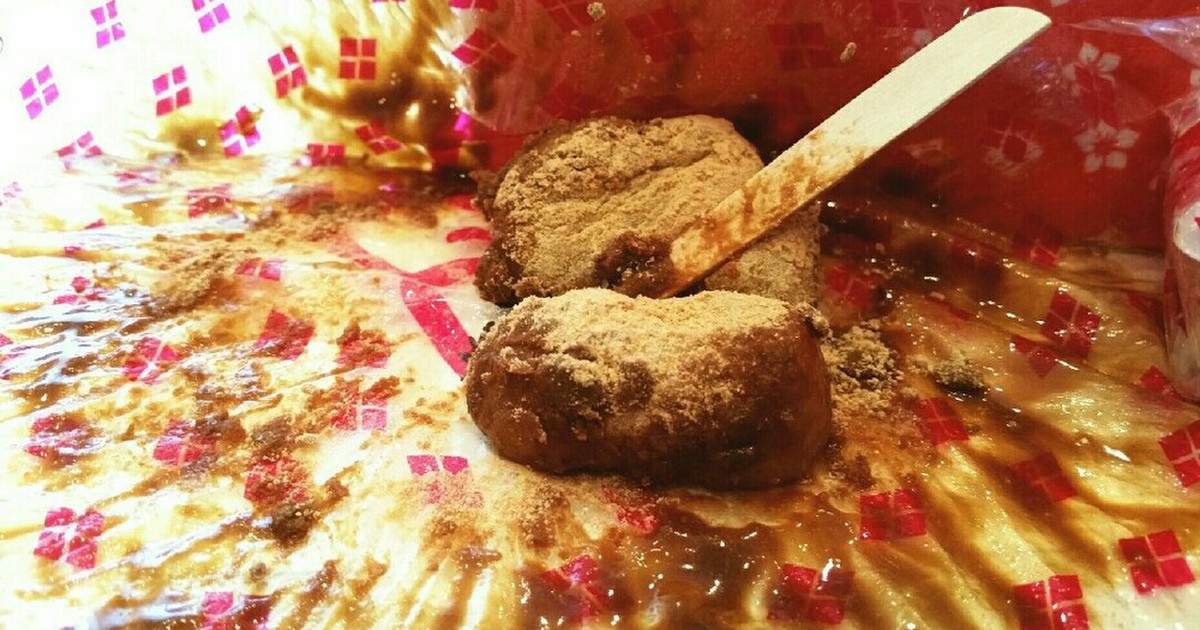信玄餅の食べ方 もみもみしましょ レシピ 作り方 By あーこ姐 クックパッド 簡単おいしいみんなのレシピが355万品