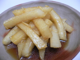 食べすぎちゃう♪大根のしょうが醤油漬け