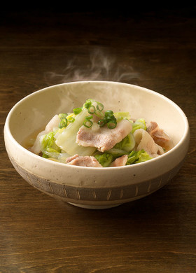 うどんスープで♪白菜と豚バラのかんたん煮