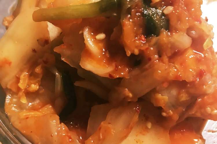 白菜大量 甘めの白菜キムチ レシピ 作り方 By ねこぶくろキッチン クックパッド 簡単おいしいみんなのレシピが352万品