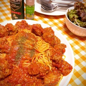 カリオストロの城のミートボールスパゲティ