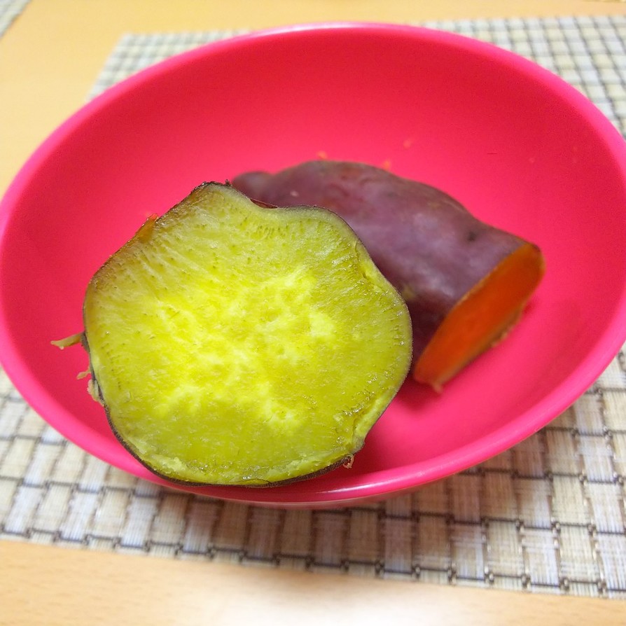 【龍愛】ホクホク甘うま☆炊飯器でふかし芋の画像